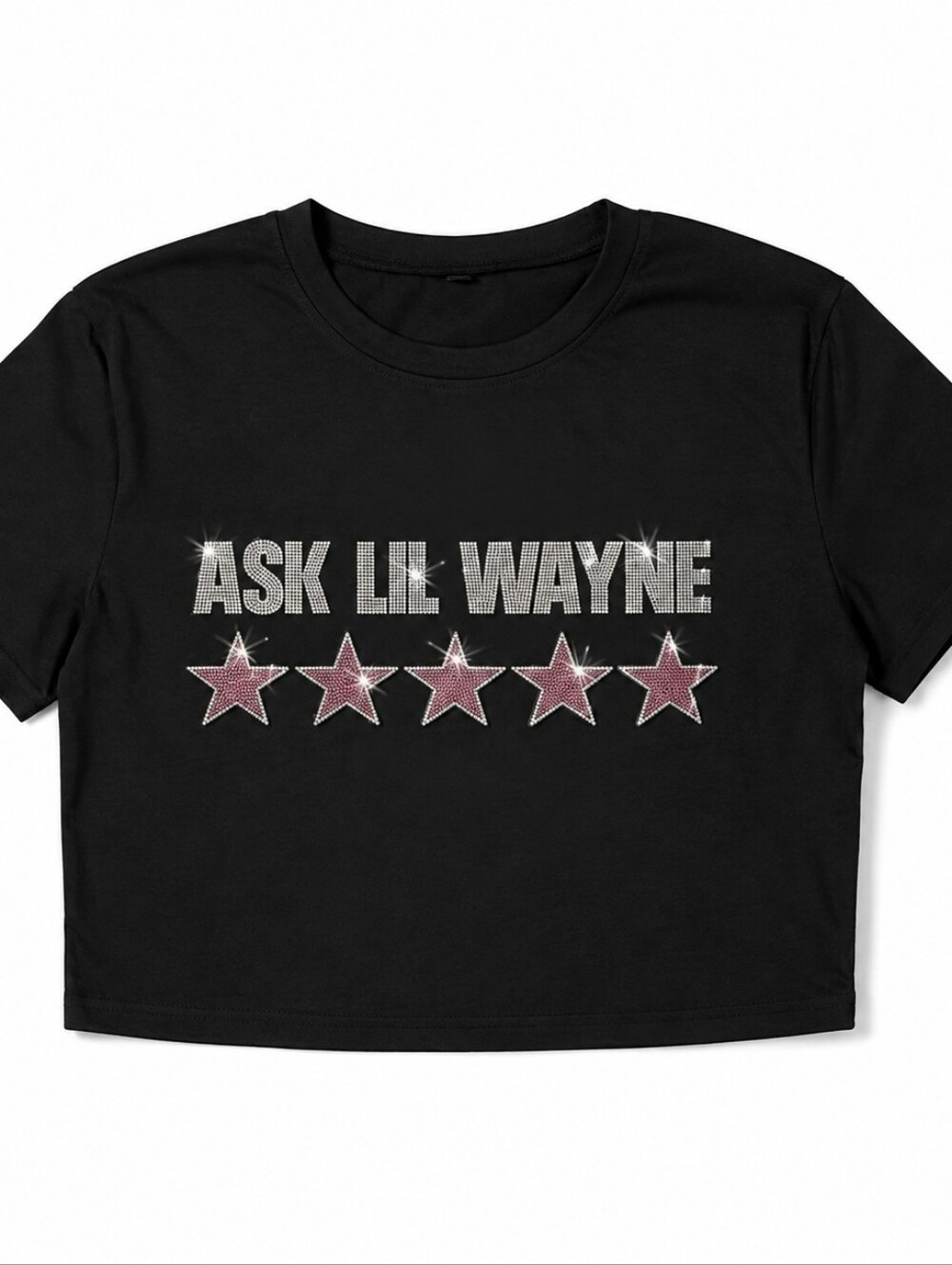 Lil Wayne Cropped Tee | Rapper Graphic Shirt | Y2K Streetwear | Trendy Crop Top